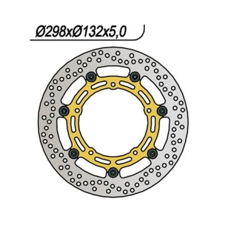S659165 Disco flottante ventilato YAMAHA MT-09 SP (2021to ) 900 2021 2024 RICAMBI - SPARE PARTS