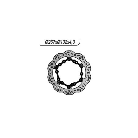 S6591233X Disco Anteriore Wave YAMAHA T-Max 530 ('17-'19) 530 2017 2019 RICAMBI - SPARE PARTS