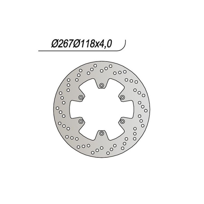 S659314 Disco Anteriore YAMAHA TT 600 S Belgarda 600 1993 1996 RICAMBI - SPARE PARTS