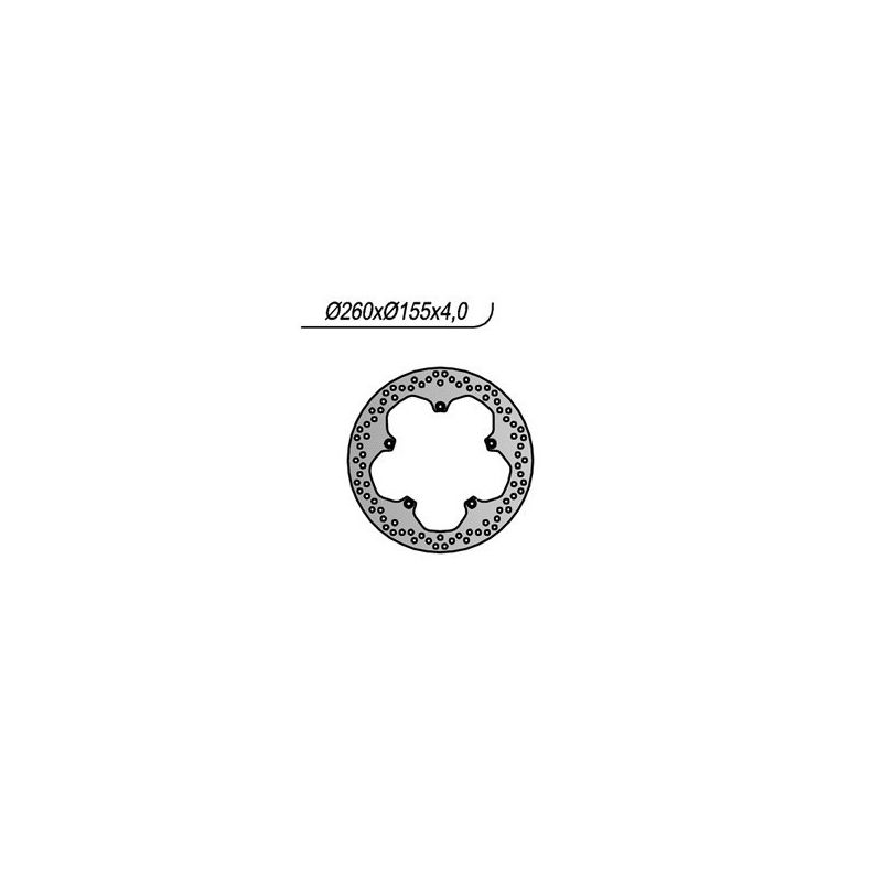 S6591202 Disco Anteriore YAMAHA YZF R125 125 2008 2014 RICAMBI - SPARE PARTS