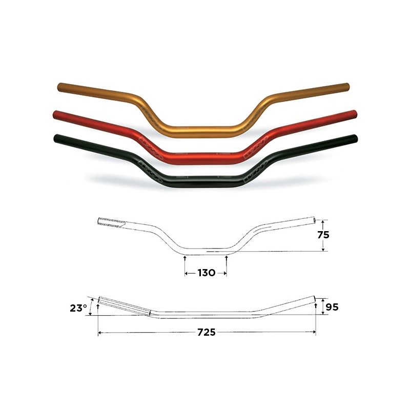 S5022013016 Manubri WRP Fat-Street Basso UNIVERSALE 0 0 0 RICAMBI - SPARE PARTS