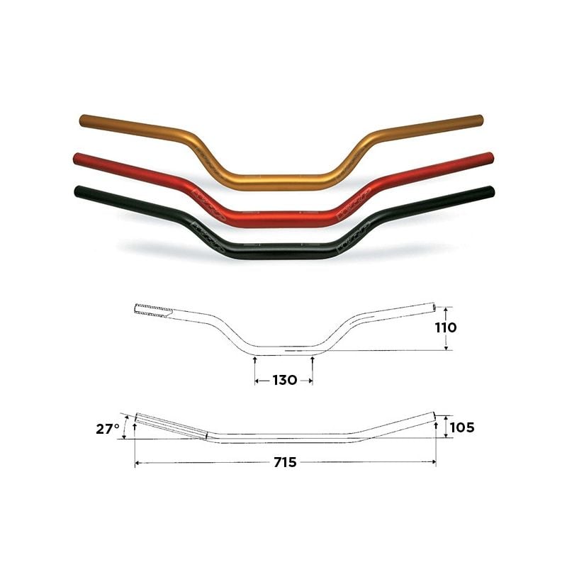S5022014016 Manubri WRP Fat-Street medio UNIVERSALE 0 0 0 RICAMBI - SPARE PARTS