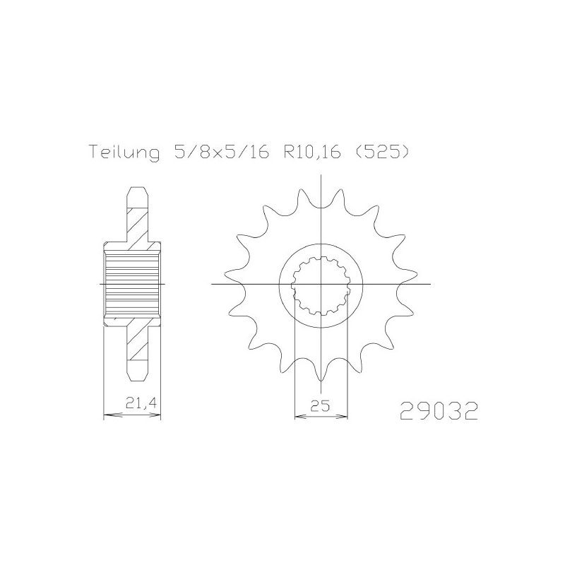 S543760016 Pignone 525 APRILIA Shiver SL 750 GT abs 750 2010 2016 RICAMBI - SPARE PARTS