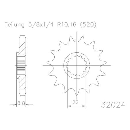 S547330116 Pignone 520 HUSQVARNA 701 Supermotard 690 2016 2024 RICAMBI - SPARE PARTS