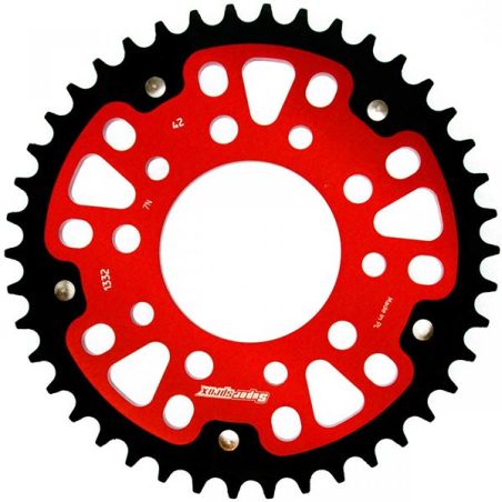 S570000844RED Corone 525 STEALTH HONDA Africa Twin CRF 1000 L - DCT 1000 2016 2019 SUPERSPROX