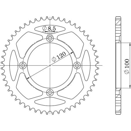 S541510450 Corone 428 UNIVERSALE 0 0 0 SUPERSPROX