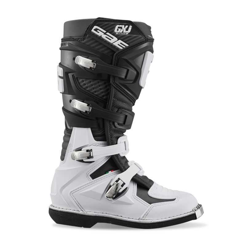 Stivali Motocross GXJ BLACK/WHITE