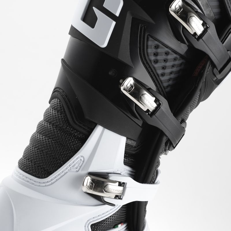 Stivali Motocross GXJ BLACK/WHITE