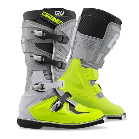 Stivali Motocross GXJ GREY/YELLOW FLUO