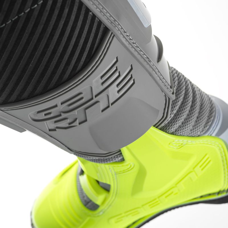 Stivali Motocross GXJ GREY/YELLOW FLUO