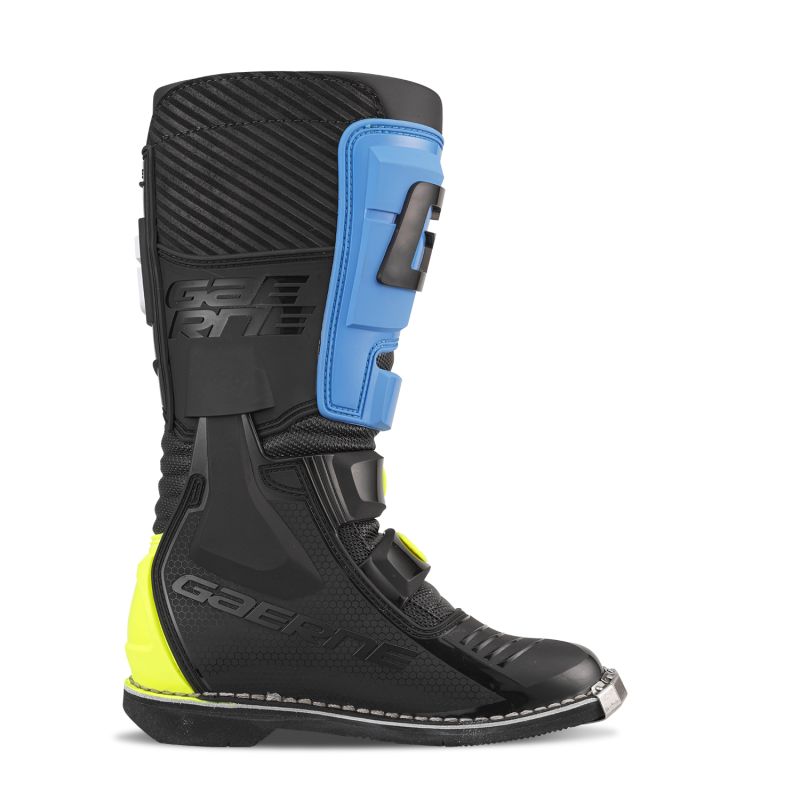 Stivali Motocross GXJ BLACK/BLUE/FLUO YELLOW
