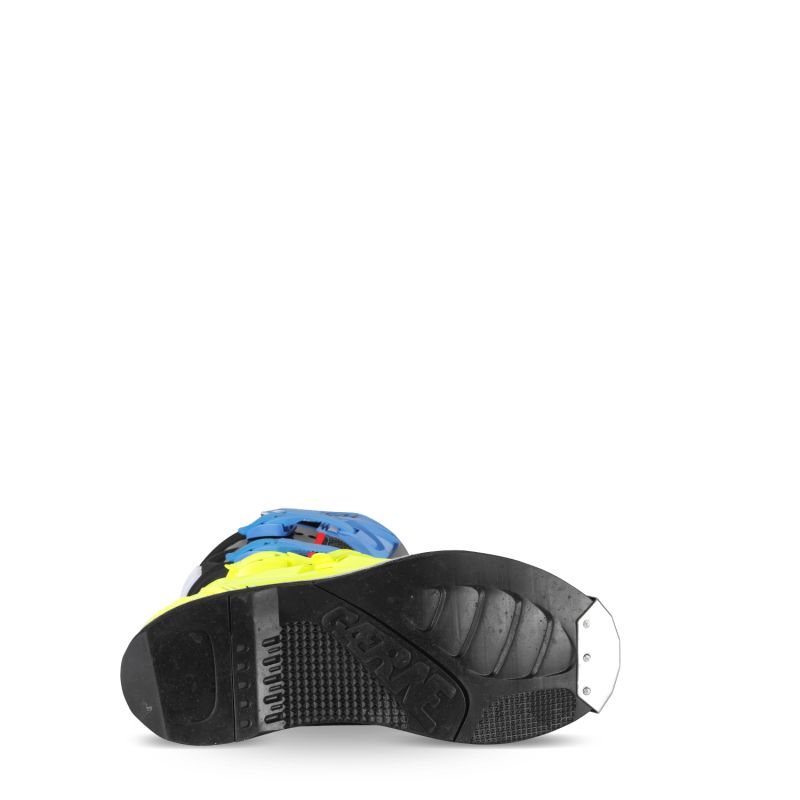 Stivali Motocross GXJ BLACK/BLUE/FLUO YELLOW