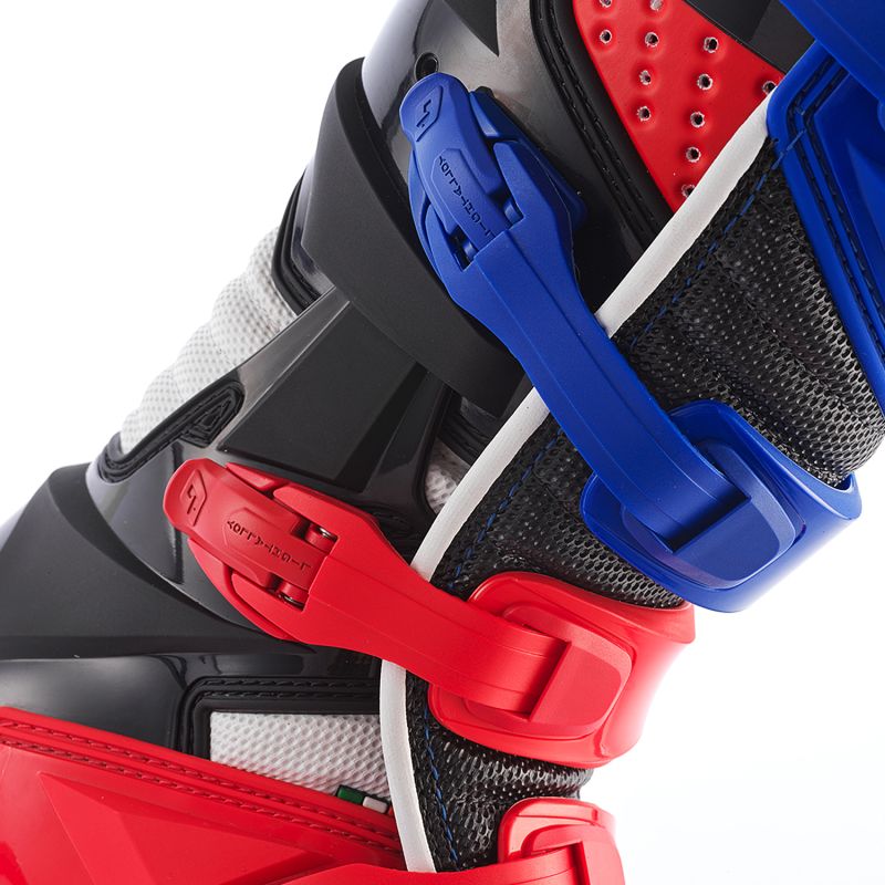 Stivali Motocross GXJ RED/WHITE/BLUE