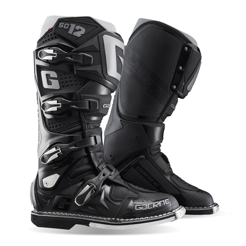 2174-071 Stivali Motocross SG12 BLACK 8059571996054 GAERNE