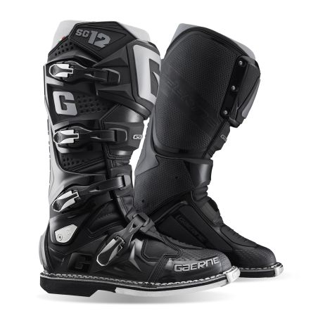 2174-071 Stivali Motocross SG12 BLACK 8059571996054 GAERNE