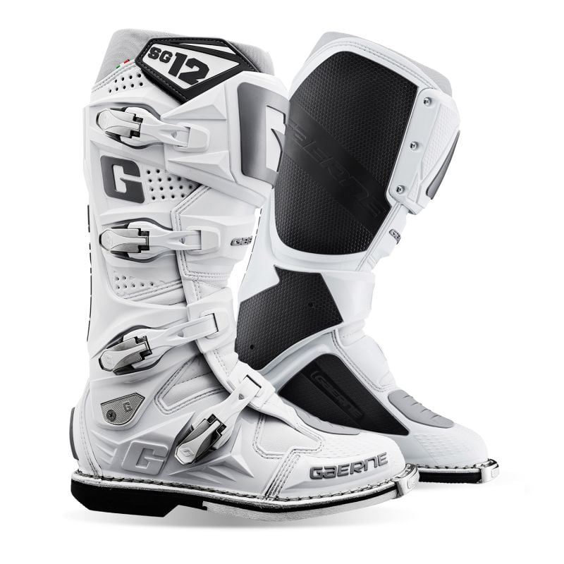 2174-074 Stivali Motocross SG12 WHITE 8059571996139 GAERNE
