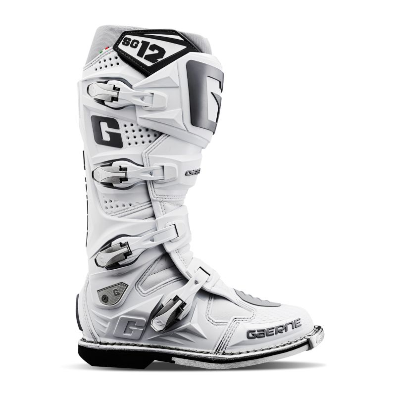 Stivali Motocross SG12 WHITE