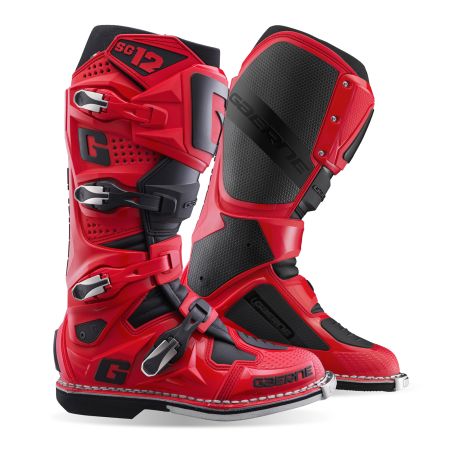 2174-105 Stivali Motocross SG12 RED/BLACK 8059571998096 GAERNE
