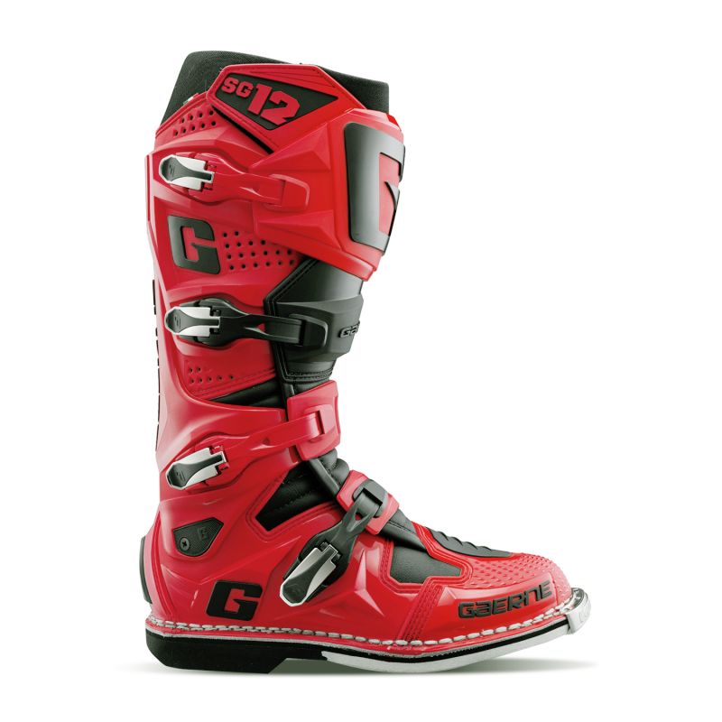 Stivali Motocross SG12 RED/BLACK
