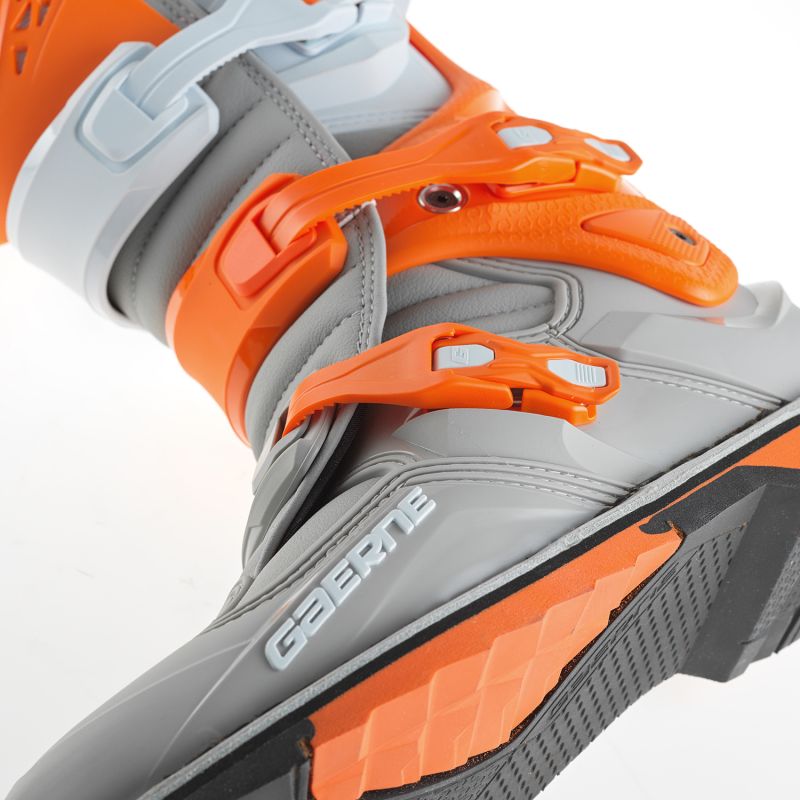 Stivali Motocross SG22 ORANGE/WHITE/GREY