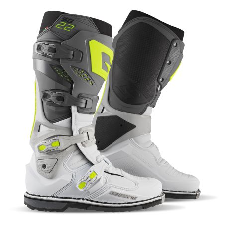 2262-017 Stivali Motocross SG22 ANTHRACITE/WHITE/GREY 8059571997631 GAERNE
