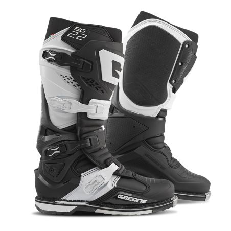 2262-020 Stivali Motocross SG22 BLACK/WHITE 8053435540667 GAERNE