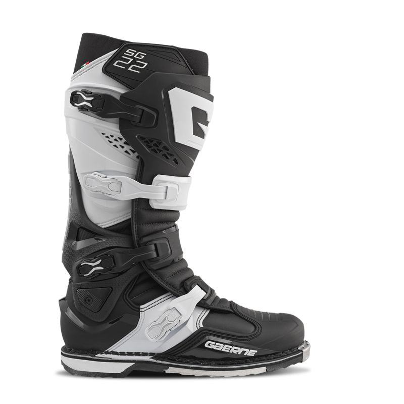 Stivali Motocross SG22 BLACK/WHITE
