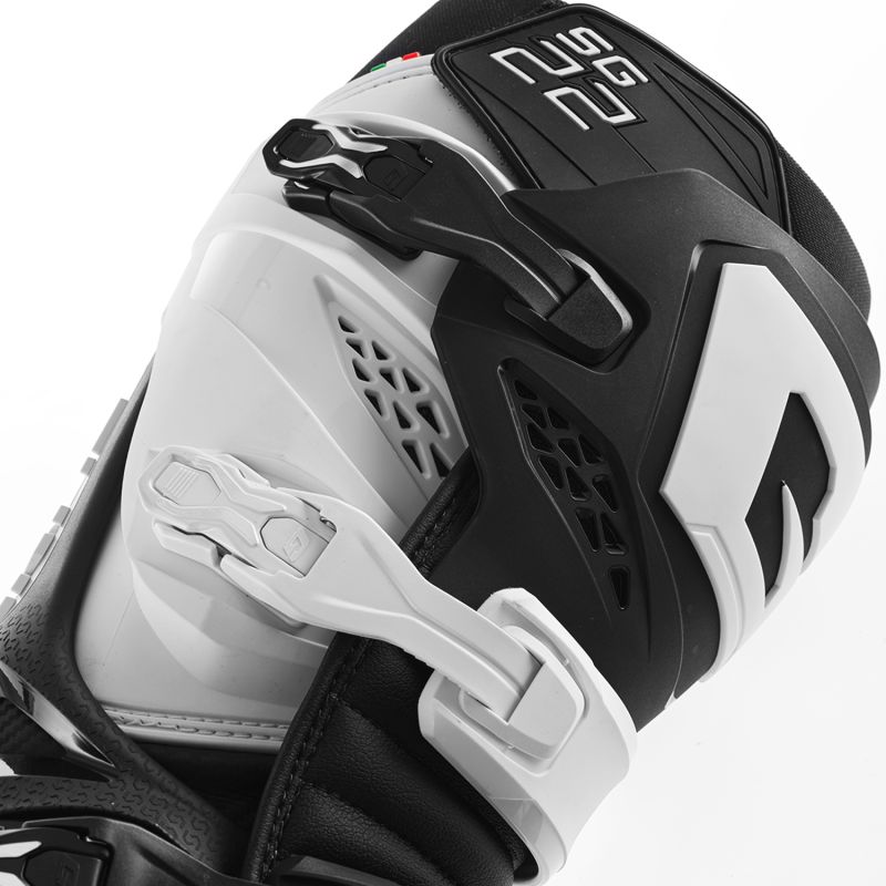 Stivali Motocross SG22 BLACK/WHITE