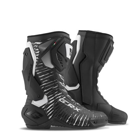 2457-014 Stivali Racing G_RX BLACK/WHITE 8053435544047 GAERNE
