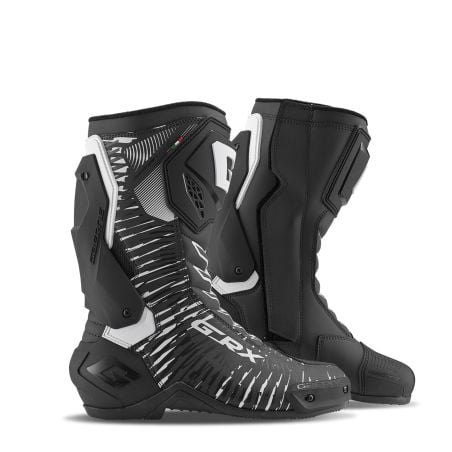 2457-014 Stivali Racing G_RX BLACK/WHITE 8053435544047 GAERNE