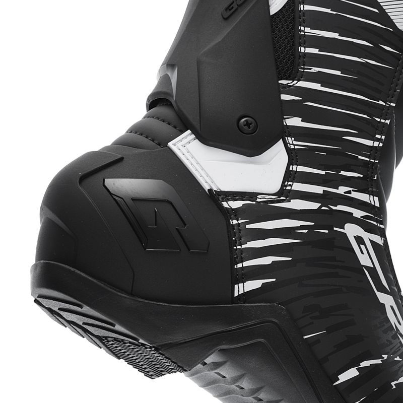 Stivali Racing G_RX BLACK/WHITE