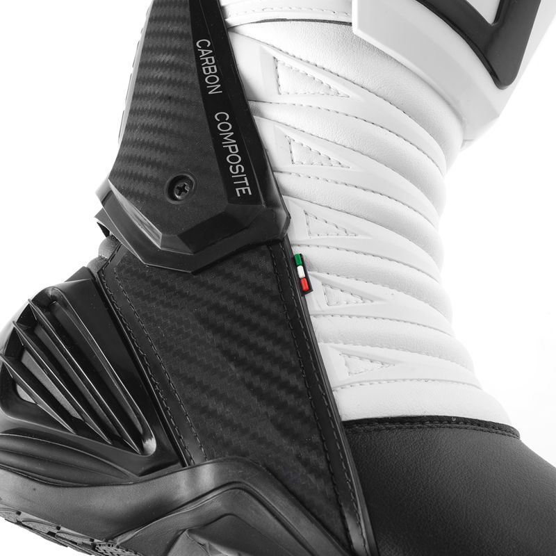 Stivali Racing GP1 LS BLACK/WHITE