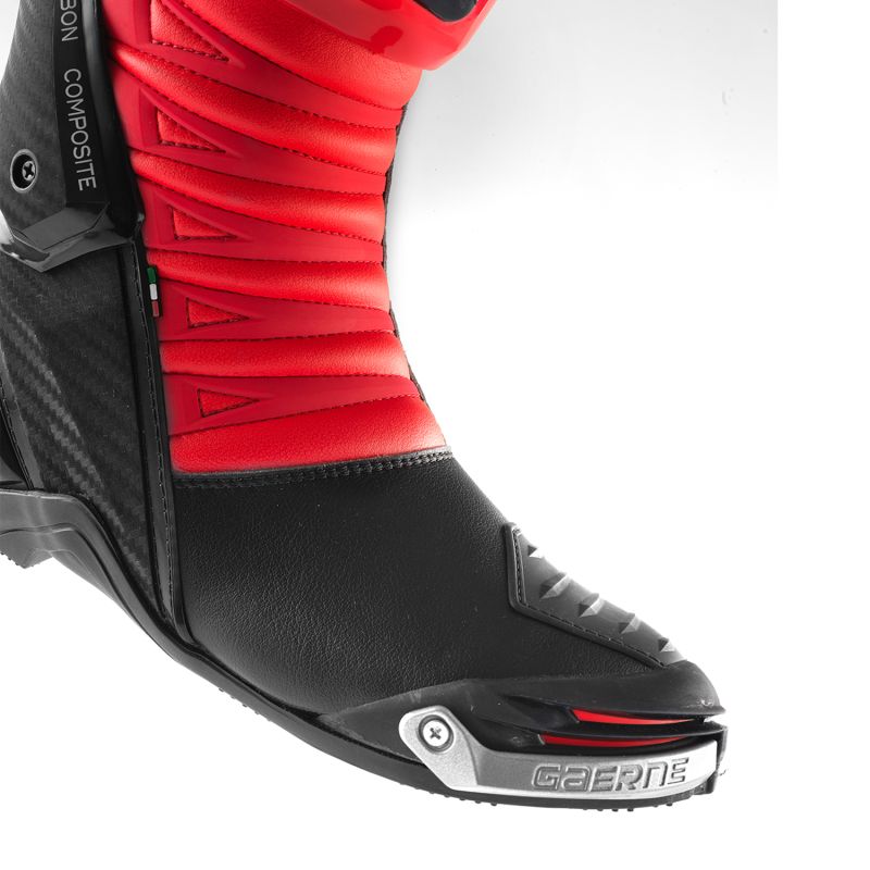 Stivali Racing GP1 LS BLACK/FLUO RED