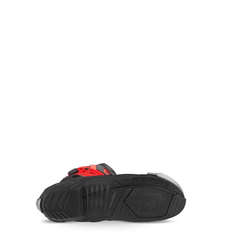 Stivali Racing GP1 LS BLACK/FLUO RED