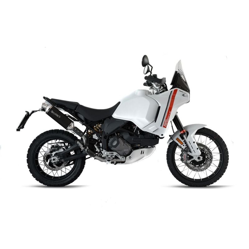 DUDEXSP1300HTC-AB SP-1 SHORT BLACK TITANIUM DUCATI DESERTX 2022-2024 HP CORSE