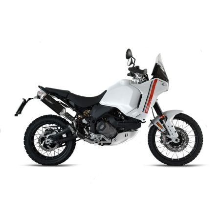 DUDEXSP1300HTC-AB SP-1 SHORT BLACK TITANIUM DUCATI DESERTX 2022-2024 HP CORSE
