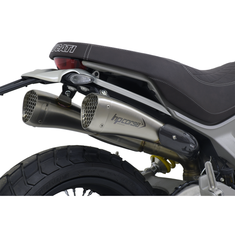 XDUHY20P11S-AAB HYDROFORM CORSA SHORT SATIN DUCATI SCRAMBLER 1100 2018-2020 HP CORSE