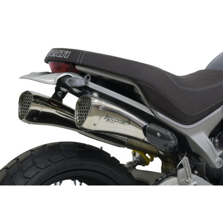 XDUHY20P11P-AAB HYDROFORM CORSA SHORT POLISH DUCATI SCRAMBLER 1100 2018-2020 HP CORSE