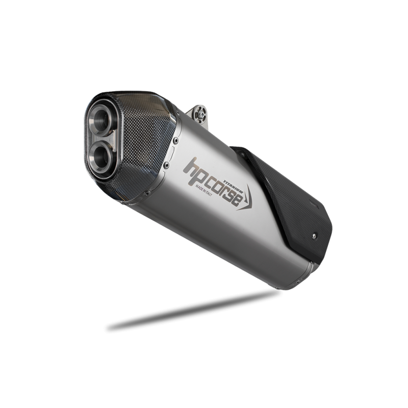 KTSPS1022T-AB SPS CARBON SHORT TITANIUM KTM 1050 1090 1190 1290 ADVENTURE 2013-2020 HP CORSE