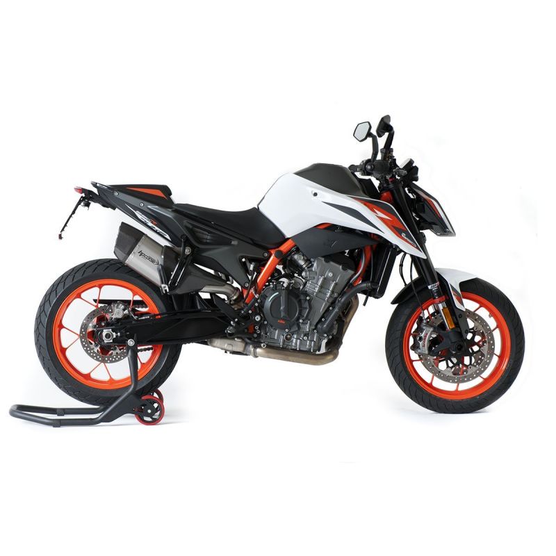 KTSP3SR89DT-AB SP-3 CARBON SHORT 230 TITANIUM KTM 890 DUKE R 2020-2023 HP CORSE
