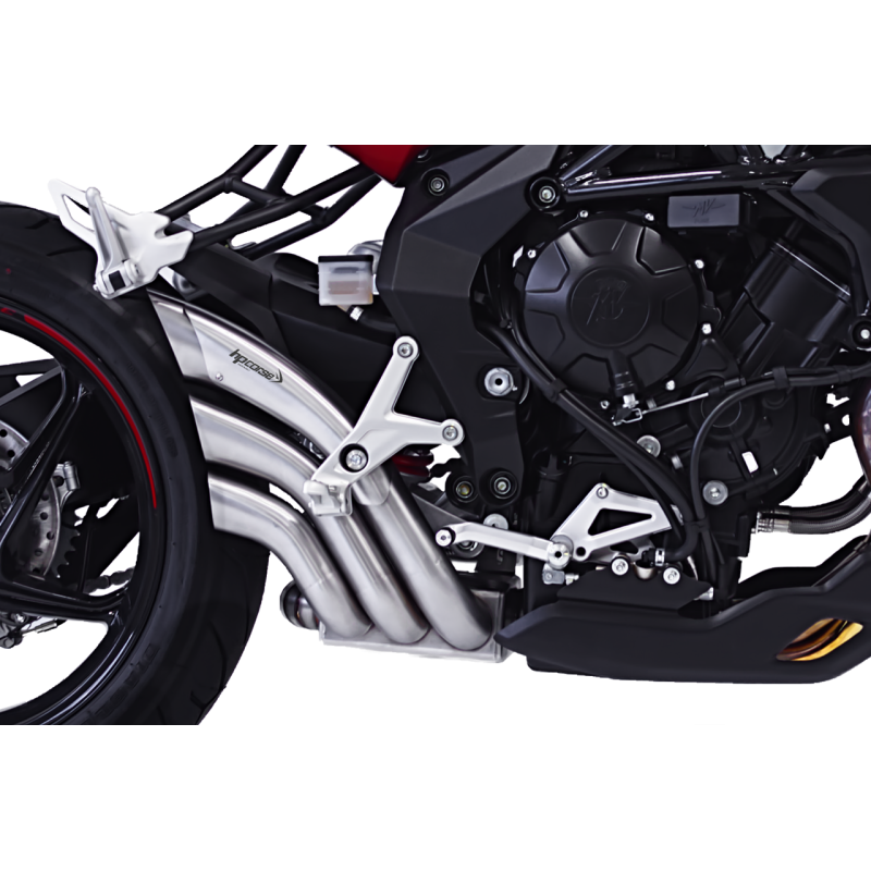 MV3HY1004SCP-A HYDROTRE SATIN COVER INOX MV AGUSTA RIVALE 800 2012-2020 HP CORSE