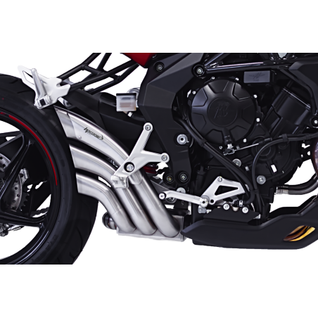 MV3HY1004SCP-A HYDROTRE SATIN COVER INOX MV AGUSTA RIVALE 800 2012-2020 HP CORSE