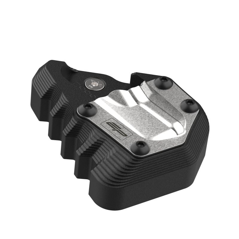 PRN017847-017879-03 BMW R 1300 GS Adventure Triple Black 2024+ Placca supporto cavalletto Evotech-pe