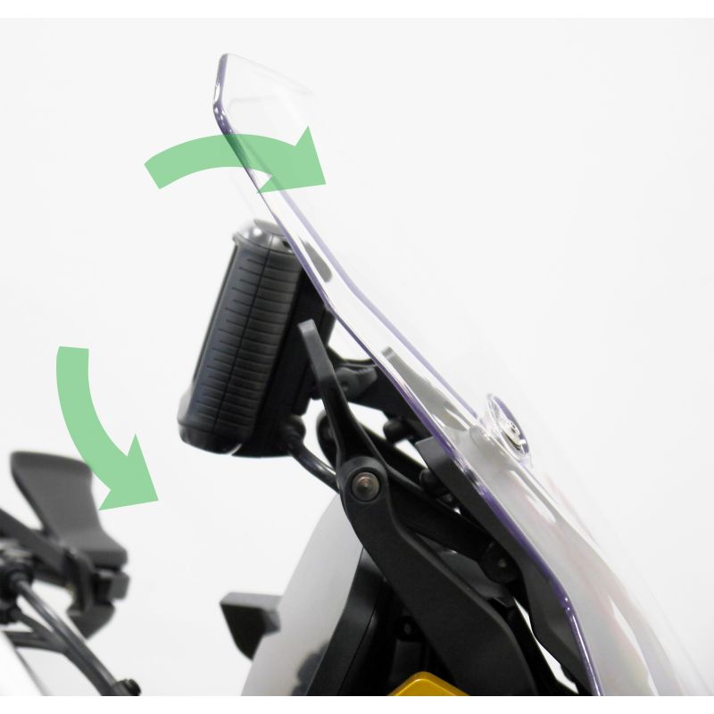 BMW F 900 XR Triple Black 2025+ Supporto Navigatore Garmin