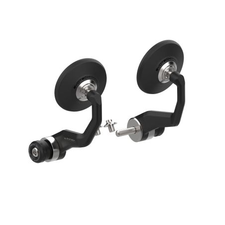 PRN016459-017175-017328-29 BMW F 900 XR Triple Black 2025+ Specchietti bar-end Evotech-performance