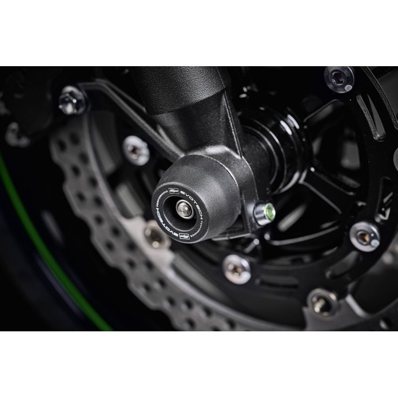 PRN013690-013691-11 Schutzkit für Vorder- und Hinterradgabel Kit Kawasaki Z 900 2025+ Evotech-perfor