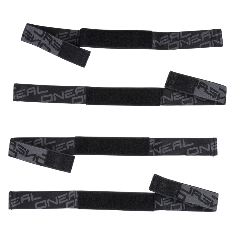 0256D-100 Cinghia elastica di ricambio per Pumpgun Youth KneeGuard nera (set per 1 paio)