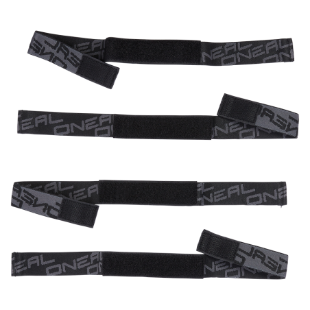 0256D-100 Cinghia elastica di ricambio per Pumpgun Youth KneeGuard nera (set per 1 paio)