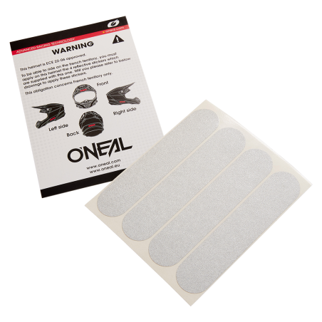 5192-008 Adesivo riflettente per casco O`Neal ECE22.06