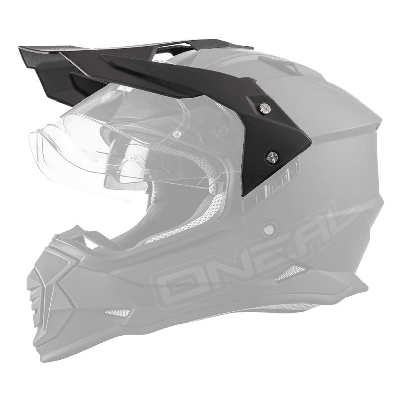 0817-905 Visiera per casco SIERRA FLAT nera